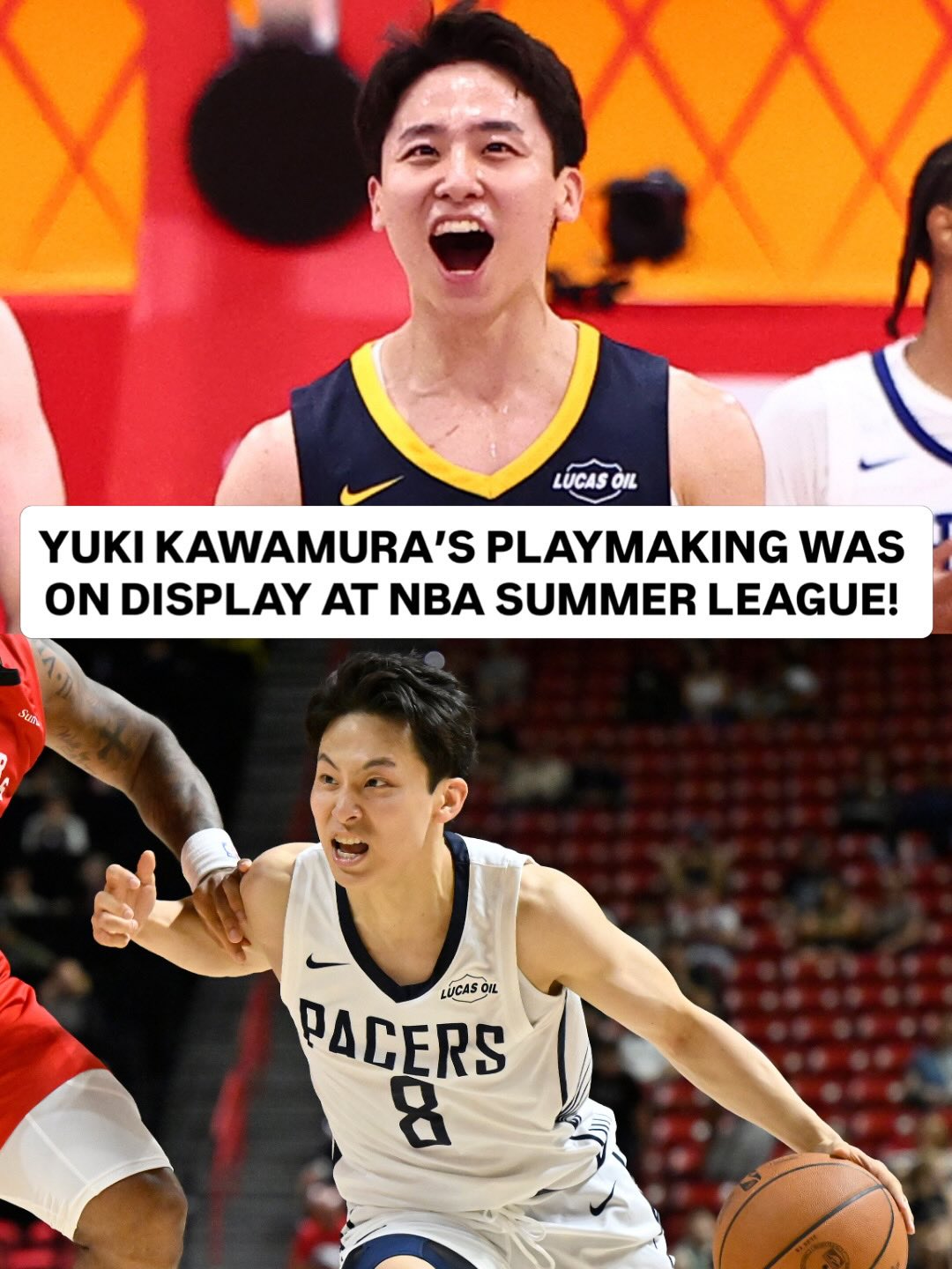@kawamurayuki_8 did his thing at NBA Summer League 🤩