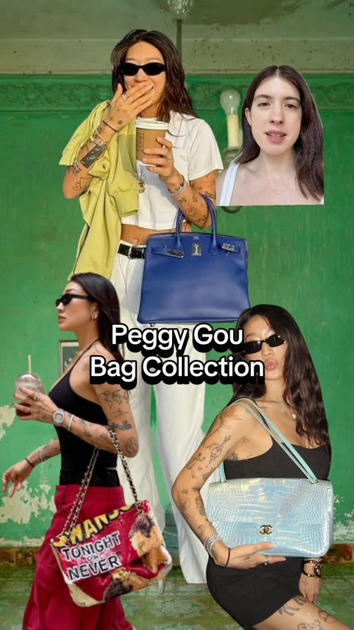 Peggy Gou Bag Collection pt. 1 #peggygou @peggygou_ #designerbags #fashiontrends