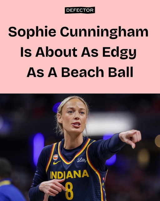 A recent ESPN profile positions Sophie Cunningham as a courageous truth-teller with nuanced politics. At Defector, Maitreyi Anantharaman shows how cheaply constructed that story is.

Link in bio