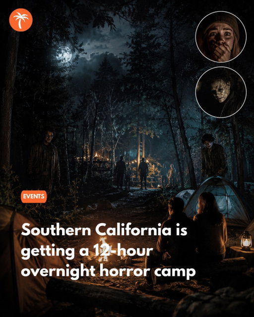 Think you could survive an entire night inside a slasher movie?

Camp Coffin Creek is a 12-hour immersive horror camping experience featuring roaming slashers, three haunted attractions, survival games, scavenger hunts, outdoor horror movies and overnight tent camping. Performers may physically interact with guests throughout the experience. 

📍 SC Village, 8900 McCarty Road, Chino
📅 August 21, 22, 28 and 29, 2026
🕖 7:00 PM–7:00 AM
🎟️ Tickets required
⚠️ Ages 13 and older; guests ages 13–15 require an adult chaperone

Tickets and official information are available through Nightmare Rising Haunted Attraction.