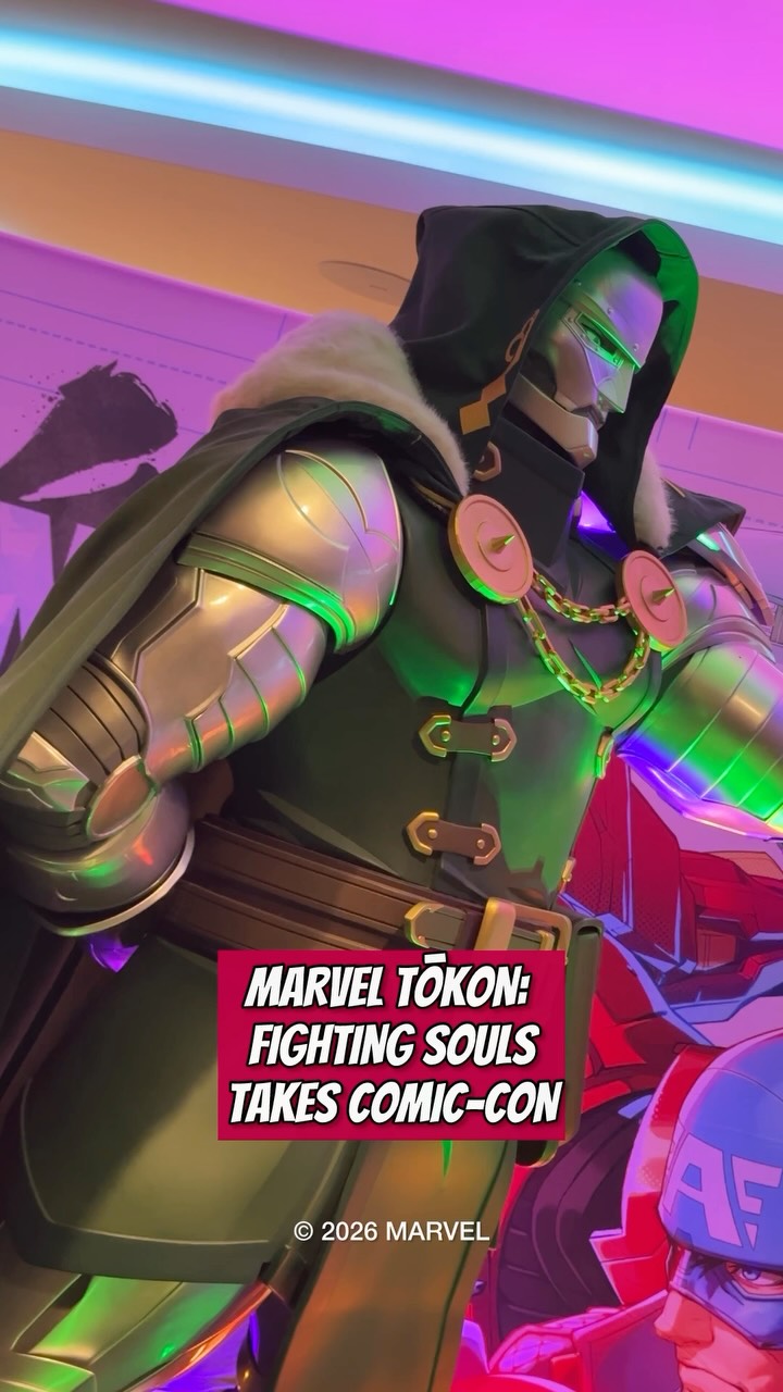 Legendary heroes and villains from MARVEL Tōkon: Fighting Souls are assembled at #SDCC2026 💥

📍 San Diego Ballroom of the Marriott Marquis San Diego Marina