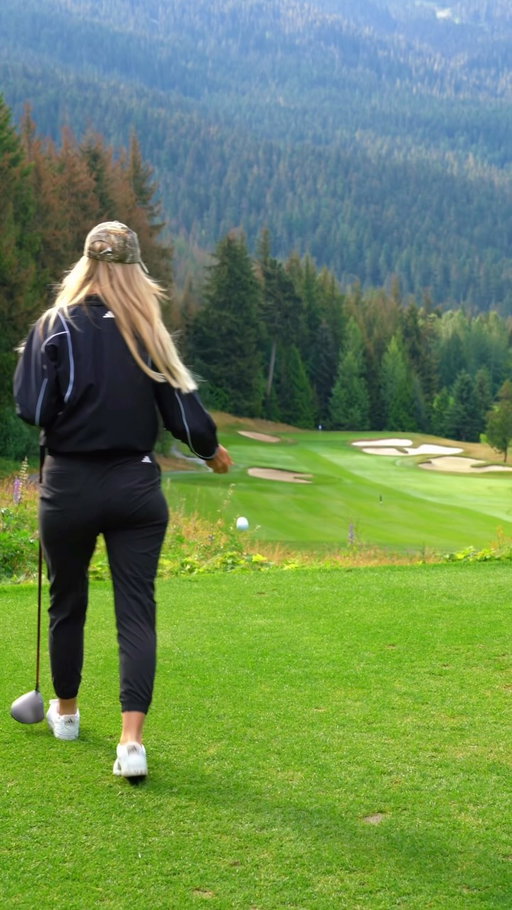 add @fairmontwhistlr to your 🪣 list. the course is great for all levels and the views are unmatched. 🤤