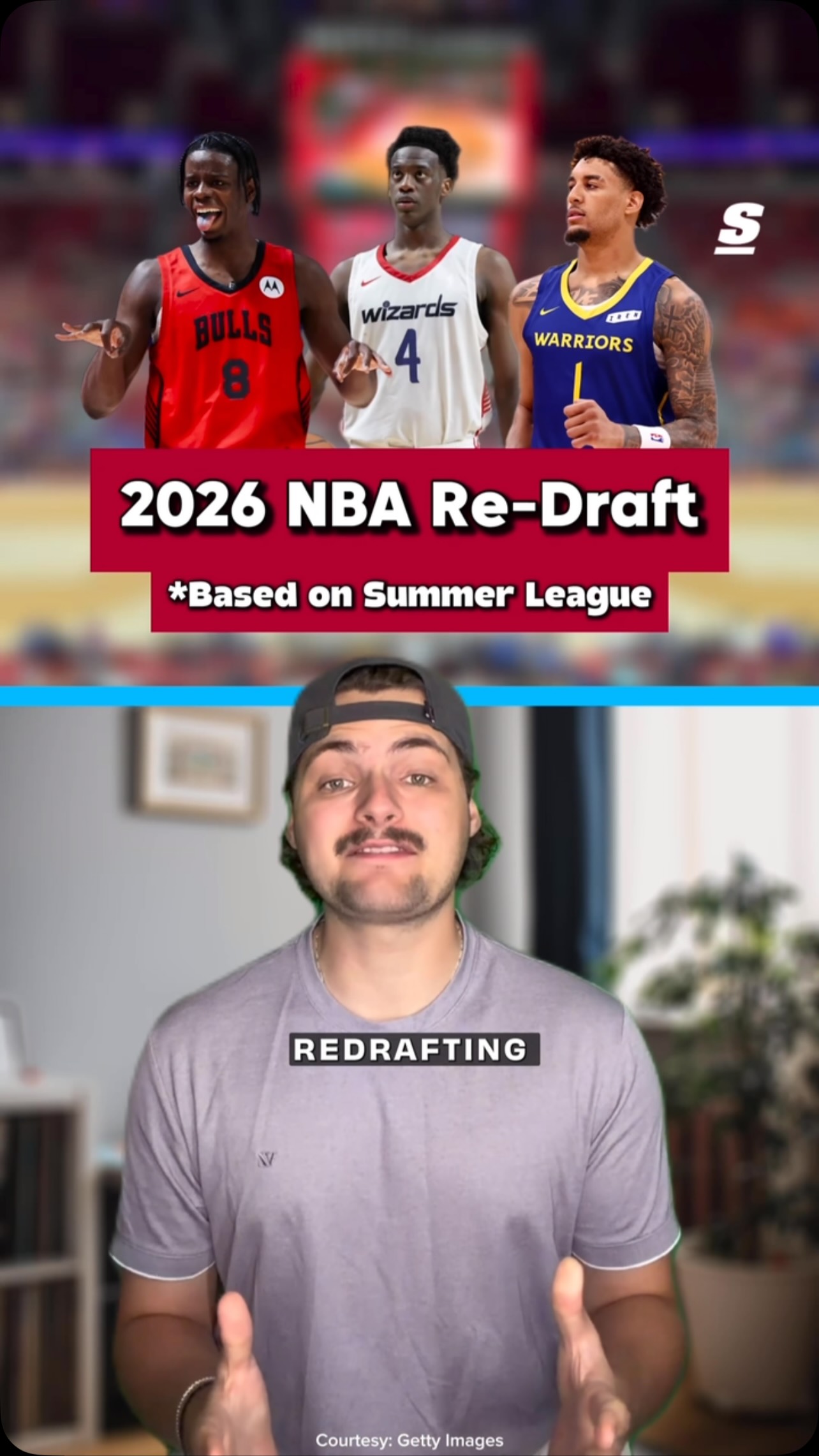 With Summer Leagues wrapped up, our @levismithh redrafts the top 10 picks of 2026 and has some MASSIVE changes. 😯