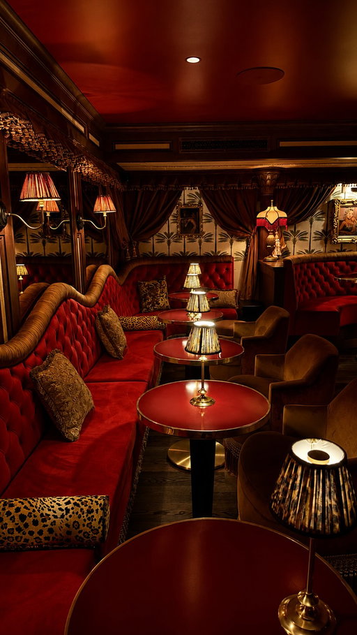 Leopard Lounge, you are stunning. ❤️‍🔥🍸🐆 @daliaboston