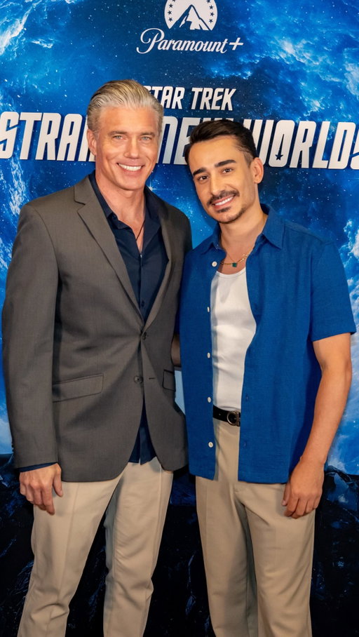 Exploring strange new worlds with @paramountplusca ! 🚀🖖

I had an amazing time celebrating the new season of @startrek Strange New Worlds with @paramountplusca and meeting Captain Pike.

Star Trek: Strange New Worlds is streaming now, starting July 23, exclusively on Paramount+.

Video: @gokaykcrolu 

Thank you, @paramountplusca , and thank you, @pinkdreams.inc , for having me. It was an unforgettable experience! 🚀