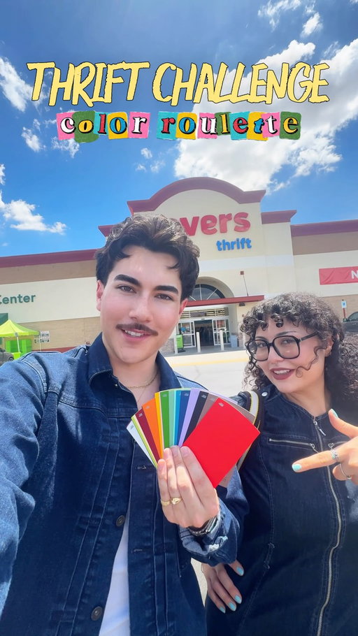okay I thought this was gonna be easier than it was 😭… who do you guys think is gonna win? 🏆 👀

#thriftchallenge #colorroulette #thrifting #pickmyoutfit #shopping

IB: @yolandainthecity 

👯🏻‍♀️: @julietabmtte