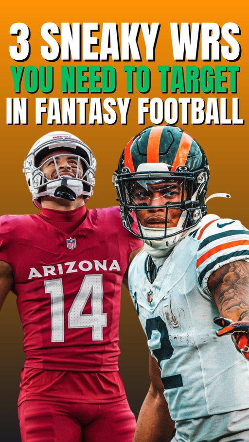 3 Sneaky WRs That you need to draft in fantasy football #nfl #fantasyfootball #fantasydraft