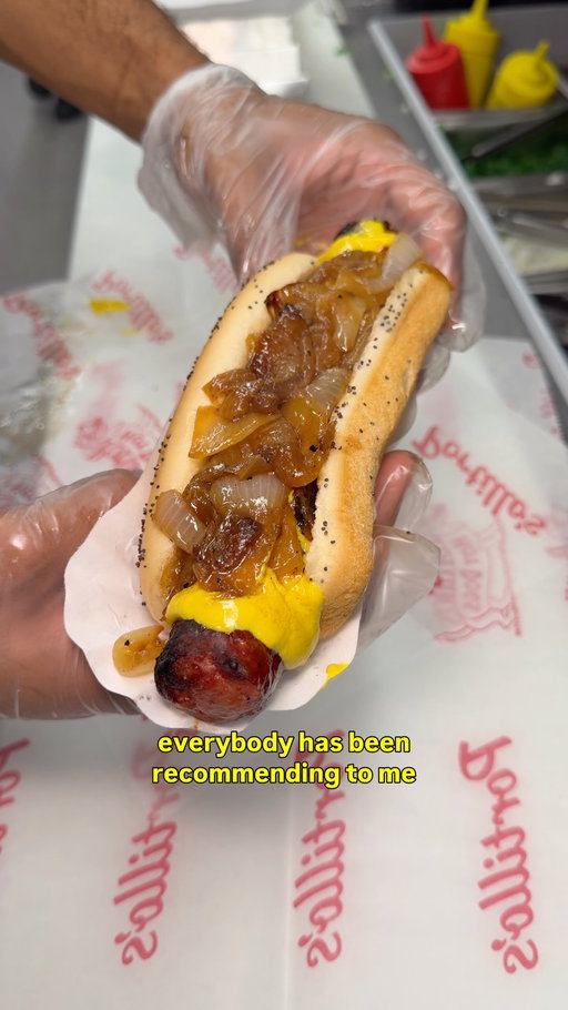 📍 @portilloshotdogs : The famous Chicago-style hot dogs since 1963 🌭
 
This has been one of the most recommended Hot Dogs to me! And it's officially Hot Dog Season at Portillo's, so I'm here to check it out.
 
I tried the full flight:
 
Char'diniera hot dog (Available for a limited time)
- Infused with giardiniera and provolone cheese, available Chicago Style or Maxwell Polish (grilled onion and mustard)
 
Chili Dog
- American Cheese, chili, and onions
 
Classic Chicago Style Hot Dog:
- Mustard, relish, celery salt, freshly chopped onions, sliced tomatoes, a kosher pickle, and sport peppers on a poppy seed bun
 
They were all delicious! My favorite had to be the classic Chili Dog.
 
Which one would you try?!
 
 
#PortillosPartner #hotdog #hotdogs #houstonfood #houstonfoodie