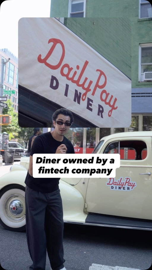 Why did this fintech company open a NYC diner? #b2bmarketing #tech #nycfood