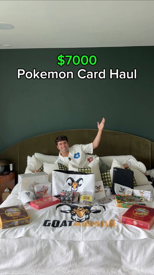 HUGE Card Party Haul @goat_armor #pokemoncards