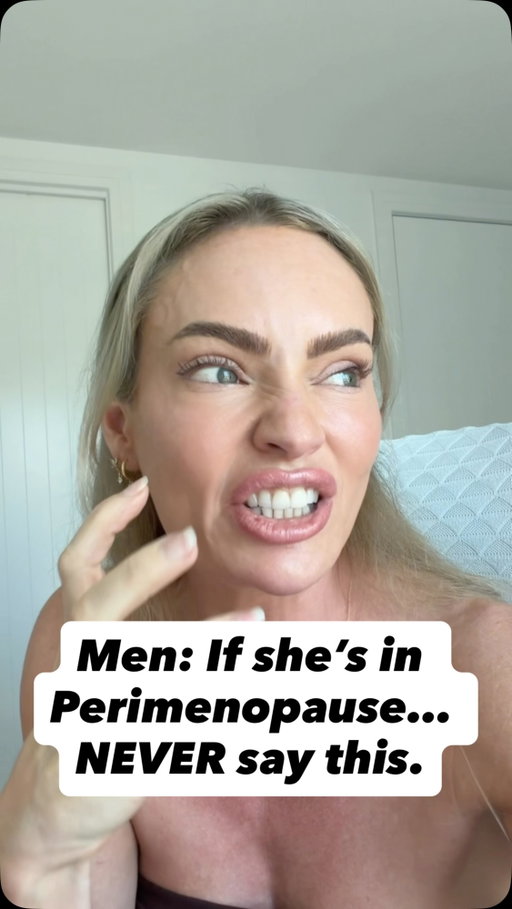 Next time just give me a hug! 😅
…And don’t ask me what’s wrong if you’re just going to compete with my perimenopause symptoms. 🫠 

#hormonessuck #perimenopausesucks