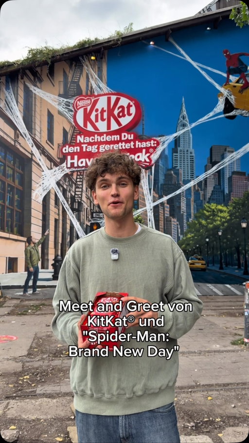 Anzeige | Gönnt euch eine Pause mit KitKat® und schaut euch "Spider-Man: Brand New Day“ ab dem 29.07. im Kino @kitkatgermany @spidermande #SpidermanBrandNewDay