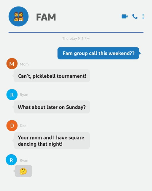 Your remind that parents can have fun too💗