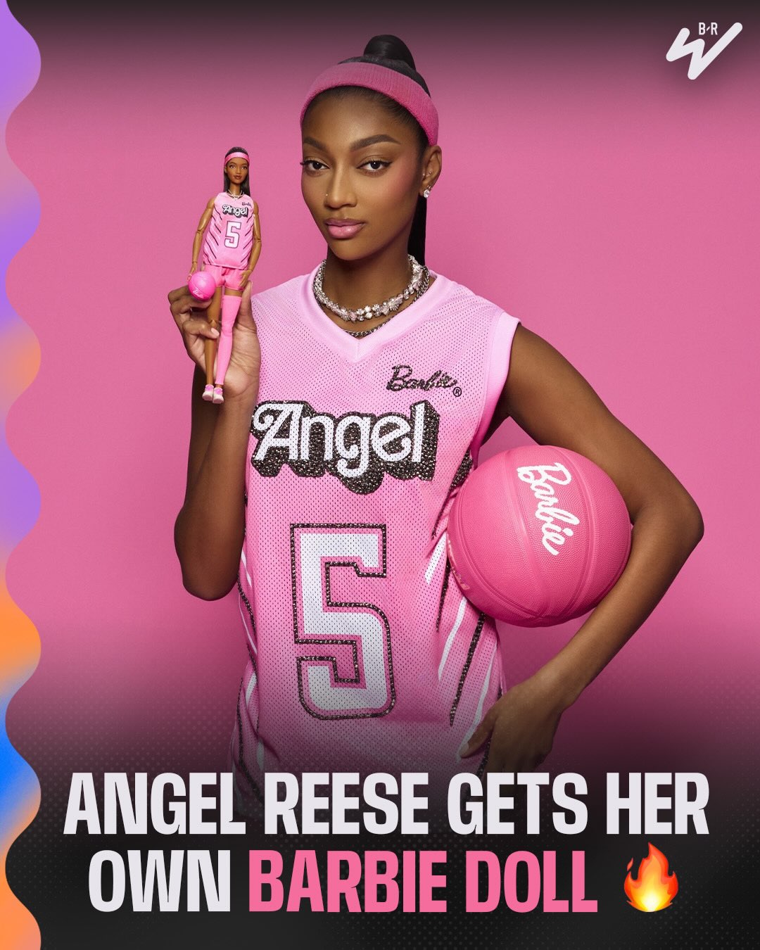 The Bayou Barbie officially has her own Barbie doll 👏

In addition to the doll, Reebok and Mattel are releasing a Barbie themed version of the Angel Reese 1 🔥

(via Angel Reese)