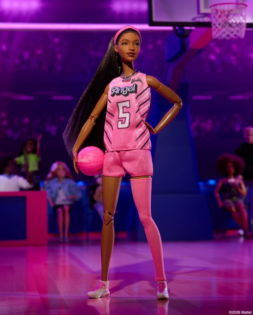 An Angel, on and off the court 🏀🪽Meet the @angel.reese Barbie doll, honoring the breakout star rewriting the narrative for athletes. Shop the Angel Reese Barbie at Target stores, and major US retailers online!