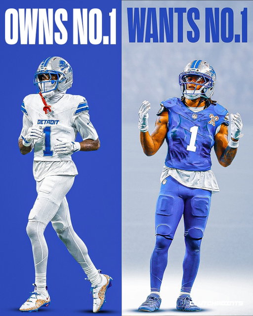 Jahmyr Gibbs is ready to drop a fortune just to get his favorite jersey number back.

The Lions star running back revealed that if Jameson Williams ever leaves Detroit, he plans to immediately switch from No. 0 to No. 1. 

He wants the number so bad that he’s completely willing to pay Nike $2,000,000 out of his own pocket to buy out all the manufactured No. 0 jerseys currently in stock. 

Gibbs has worn number 1 since the 8th grade and says it’s his true identity on the field. 

He knows it's a massive check to write, but he isn't sweating it at all, pointing out that he'll have plenty of money by the time contract extensions roll around. 

Lions fans, do you prefer Gibbs in 0 or 1?