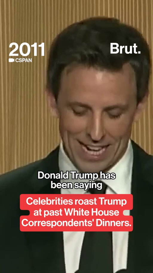 Trump is set to attend the rescheduled White House Correspondents' Dinner Friday after the original event was rescheduled when shots were fired in the building.

Trump has never attended a complete White House Correspondents' Dinner as president. He has previously boycotted the dinner, consistent with his disdain for American media.

White House Press Secretary Karoline Leavitt said Thursday that Trump plans to celebrate "free speech and the First Amendment" with members of the media at the event.

Here are some times celebrities roasted Trump while speaking at past White House Correspondents' Dinners.

#WhiteHouseCorrespondentsDinner #Roast #Trump #WHCD #Comedians