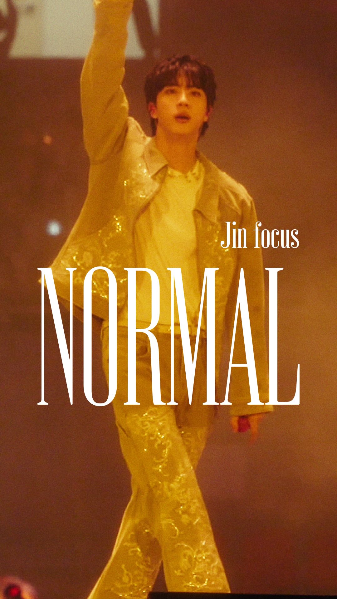 'NORMAL (Korean Ver.)’ Stage CAM (#Jin focus) @ BTS WORLD TOUR 'ARIRANG' IN BUSAN

#BTS #방탄소년단 #BTS_NORMAL