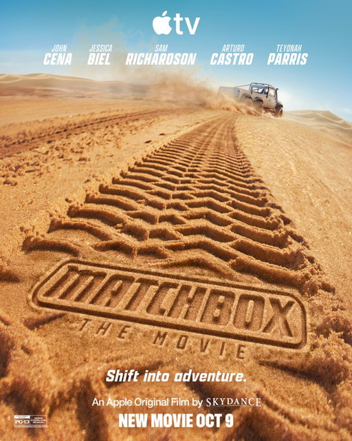 Trailer tomorrow.

#MatchboxTheMovie #JohnCena #JessicaBiel #AppleTV