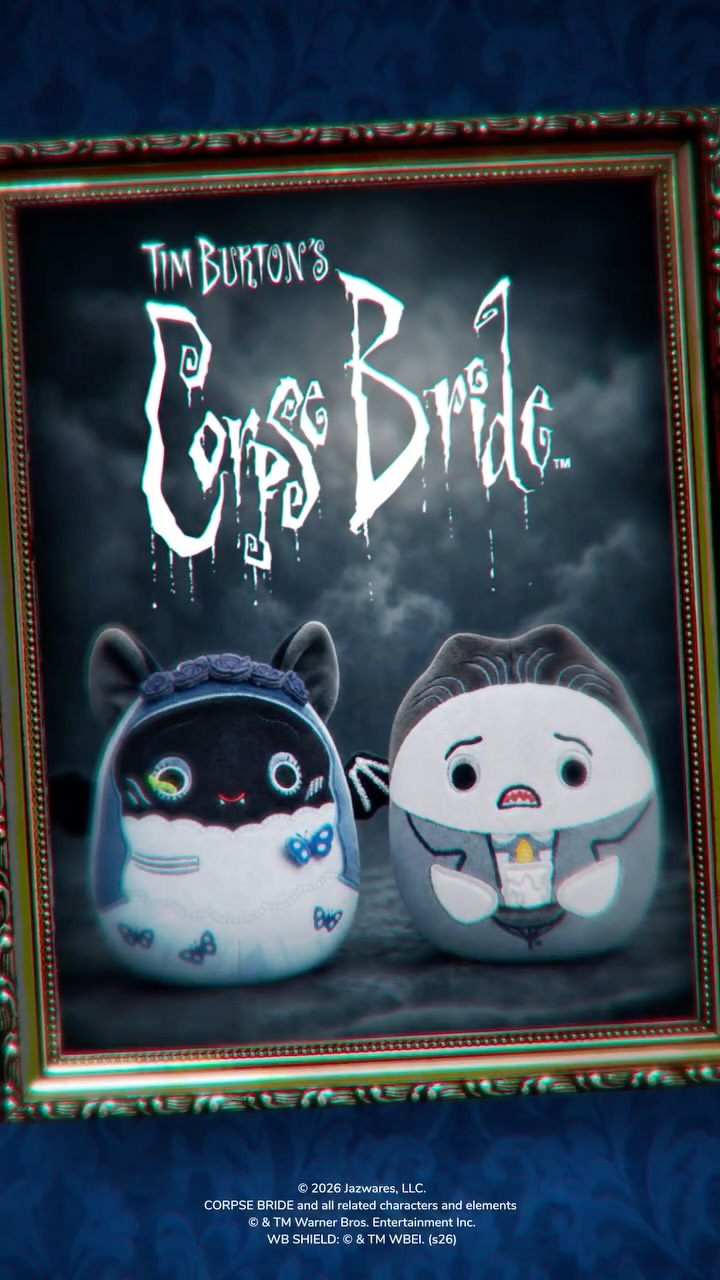 Straight from the Land of the Dead to San Diego Comic-Con 💙 Find our Corpse Bride exclusives at the Jazwares booth, #3513!