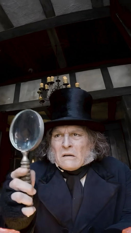 Christmas in July 🎩❄️🐦‍⬛ @johnnydepp as Ebenezer Scrooge brings the humbug spirit to San Diego Comic-Con. #EbenezerMovie #SDCC #SDCC2026