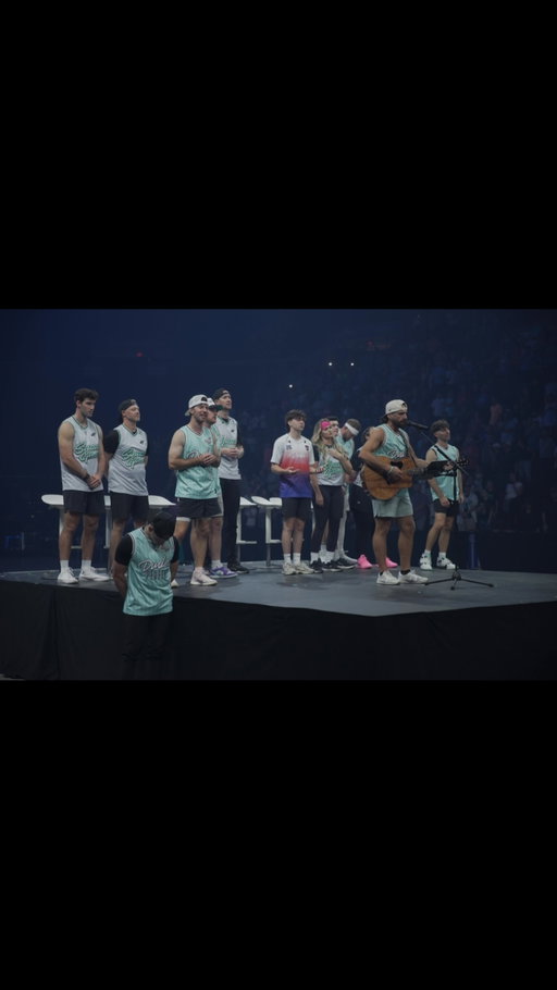Squad games tour has already been our favorite tour ever but no moment will beat hearing 8,000+ closing the night with worship. Gives me chills every night hearing yall 🙌🏼 You’re up next Milwaukee, Des Moines, and Minneapolis!!
