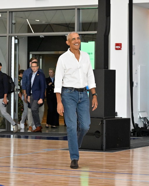 Scenes from a historic day at Obama Presidential Center 📸