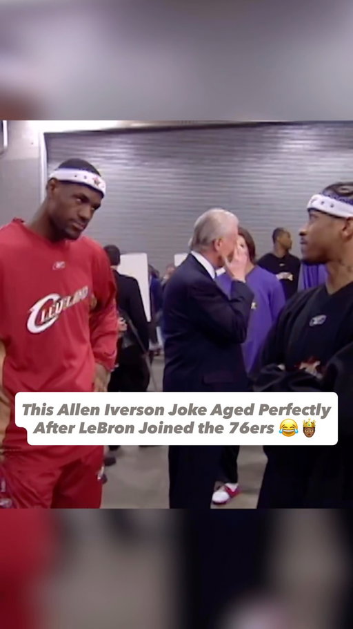 LeBron James is officially headed to Philadelphia on a reported 2-year, $8 million deal, and this legendary Allen Iverson clip feels more fitting than ever. Back at the 2005 NBA All-Star Game, a 20-year-old LeBron @kingjames was making his first appearance among the league’s biggest stars when Iverson decided to have some fun with the future Hall of Famer. Mic’d up in the at the all star game, @theofficialai3 joked that first-time All-Stars had to play 40-plus minutes before pointing at LeBron and yelling, “He ain’t nothing but 16 years old!” The room erupted in laughter as a young LeBron could only smile and take it all in.

Now, more than two decades later, LeBron is taking his talents to the city Allen Iverson made famous. It’s a full-circle moment for one of the greatest players in NBA history, connecting two generations of basketball icons through Philadelphia. From being the young kid getting roasted by AI at All-Star Weekend to joining the 76ers for what could be the final chapter of his legendary career, the story almost feels scripted. 👑🏀🔥

.
.
#leborn #sixers #alleniverson #lebronjames #jaylenbrown