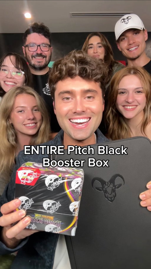 Opening an ENTIRE Pitch Black Booster Box (@spankytcg up next) #pokemoncards