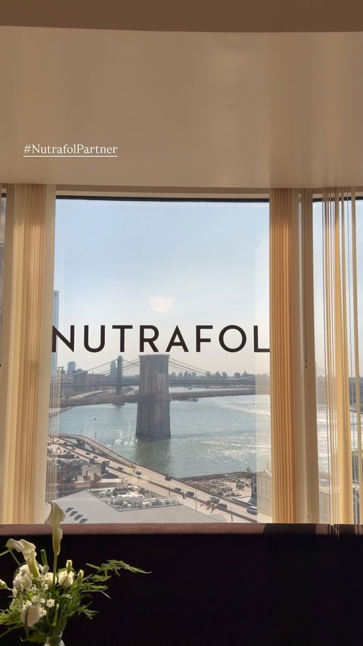 Not surprised I was recommended the booster for stress lol. I’m so excited for these! @nutrafol #NutrafolPartner