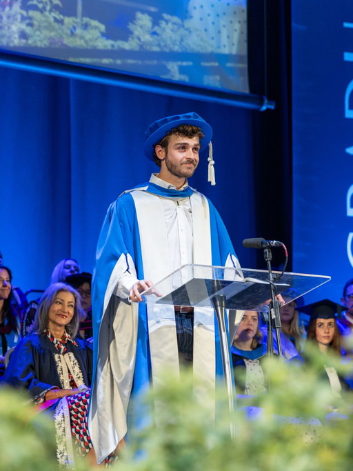 On Wednesday I was fortunate enough to be given an Honorary title of “Doctor of Arts” by @bathspauni and I couldn’t be more grateful!

Firstly, I’d like to start by saying congratulations to everyone who I met yesterday and anyone at all who has graduated this year. Also, to anyone who has worked for an actual doctorate this is by no means anywhere near as impressive as anything you have done or achieved, nor will I pretend it is, serious hats off to you all.

When I got offered this opportunity my initial reaction was disbelief; as I wondered why I deserved such a privilege. I even questioned accepting due to the over consuming imposter syndrome. However, that is a feeling I’ve felt a lot over the last few years and the opportunities I’ve been able to experience because of that feeling of “why me?” have been the best of my life. 

So, I accepted despite that feeling due to one main reason. When I was at uni (and to an extent to this day) I feared judgement. I knew I wanted to make videos because I’d watched them for years and had a desire that I’d not felt for anything else before; but I didn’t act on it because it wasn’t comfortable and I was scared what people would think. That feeling hasn’t left, rather it’s become easier to deal with the more I branch outside of my comfort zone. Appearing on other people’s channels, dancing and public speaking would’ve felt even more alien to the version of me that hadn’t yet started posting and putting himself out of his comfort zone. So I accepted because if any 1 person resonated with that maybe they could take a bit of a leap themselves.

I don’t think I’m the best or most talented content creator around and I don’t class myself as “successful”. However, to me that shows you don’t have to have it all figured out or be the final article to give it a go.

It was a true honour and a privilege to be considered and one hell of a side quest. So thanks again to Bath Spa University and to you all for allowing me to have a job I wake up daily wondering how I got so lucky.

(Honorary)Dr. Clarkey x