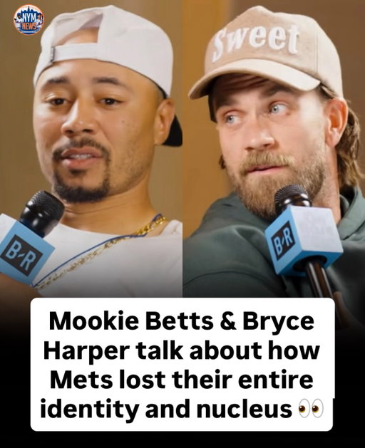 On a recent podcast, Mookie Betts and Bryce Harper broke down how the #Mets fell apart after they lost their entire identity and nucleus. 👀

Harper even said that the Mets are the Phillies’ biggest rival when they’re at their game, and he knew the Braves’ pitching was about to get a lot better after the Mets let Jeremy Hefner walk to Atlanta.