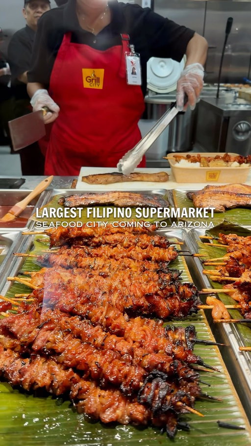 🇵🇭🛒 Largest Filipino supermarket is opening in Arizona! Seafood City is more than just a supermarket, this 66,000-square-foot Chandler location is home to the largest Seafood City Food Hall in the company, featuring nine dining concepts with everything from crispy lechon and Filipino barbecue to halo-halo, baked goods, and fresh seafood dishes. The food hall seats more than 300 guests, making it the of the largest food hall out of all locations. 

The market itself is stocked with thousands of Filipino and Asian grocery items, a massive fresh and live seafood department, and complimentary fish cleaning and in-store frying with every seafood purchase! 

Doors officially open July 30 at 9am at Chandler Fashion Center. 

@seafoodcitysupermarket 
📍3111 W Chandler Blvd Suite 04A, Chandler, AZ 85226