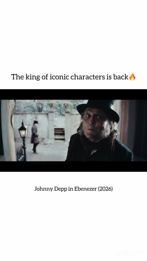 Johnny Depp might be the best Scrooge yet! Are people excited for this rendition or are we over A Christmas Carol movies? #johnnydepp #ebenezer #achristmascarol #paramount #movie