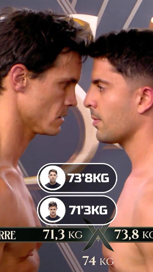 Edu Aguirre vs Gastón Edul: El Pesaje