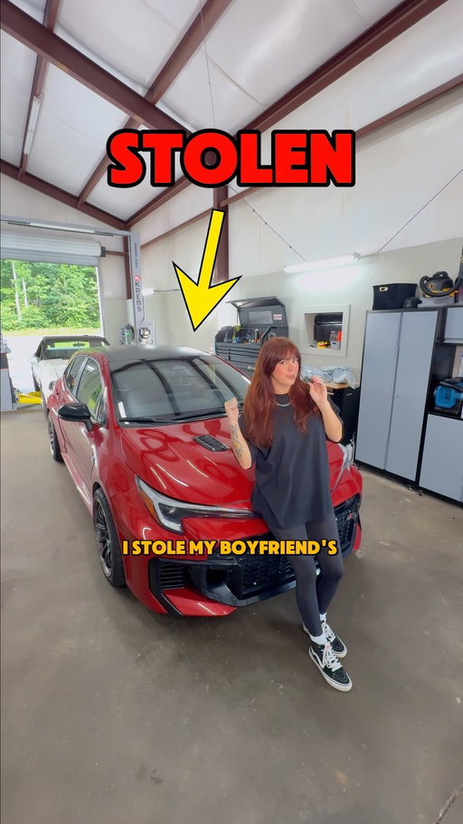 Call me the car mod genie 🥰 #carmods #grcorolla #carcouple #carupgrade