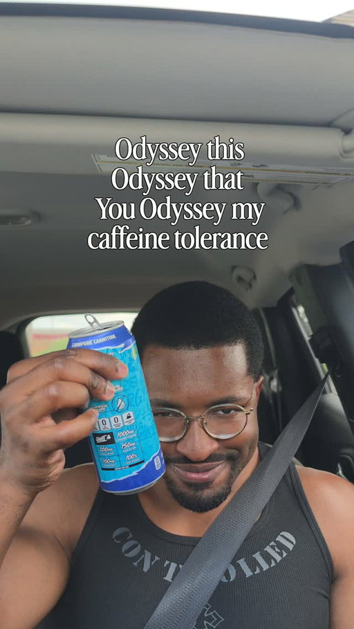 It's just as Nolan intended. 📽️

Use code FOURSTAR @ghostlifestyle @ghostenergy 👻⚡ to save  and support me

#theodyssey #energydrinks #caffeineaddict #viralreels #trendingreels
