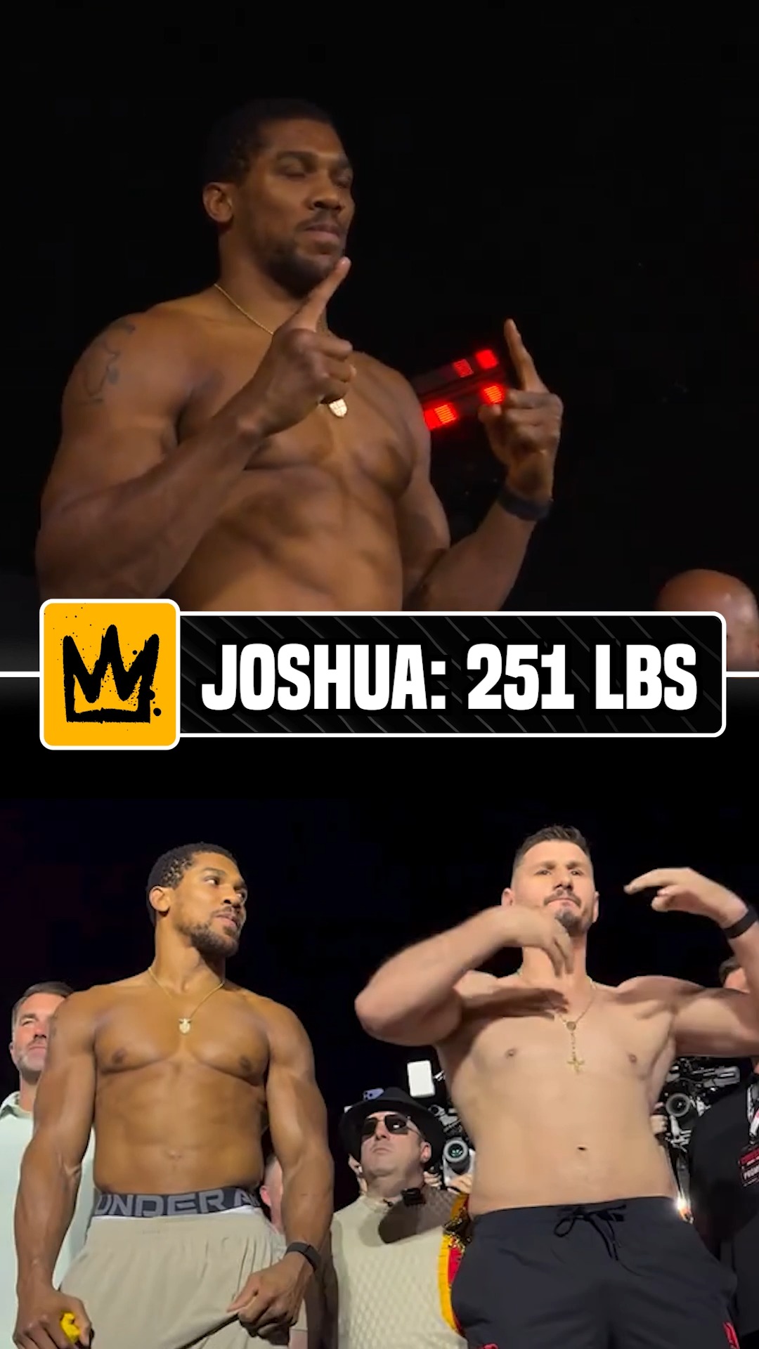 AJ IS BACK 💪

On Saturday, Anthony Joshua steps into the ring for the first time since beating Jake Paul and surviving a horrific automobile accident that took the life of his two close friends. #JoshuaPrenga 

(via @daznboxing)