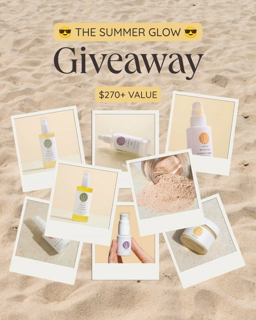 GIVEAWAY CLOSED. Winner has been contacted via DM. ☀️ THE SUMMER GLOW GIVEAWAY ☀️

Get ready to glow all season long. One lucky winner will get the ultimate lineup of 8 full-sized products to keep skin fresh, hydrated, and radiant on those warm summer days 😎

Here’s how to enter:
🩷 Like & share this post
🔁⁠ Repost
👯‍♀️ Tag a friend in the comments (each tag = one entry, no limit!)
✔️ Follow us @wildcraftcare

What you’ll win:
🌱Wash Brightening Gel Cleanser 🌱Wash Nourishing Oil Cleanser
🌱Clarify Toner
🌱Brighten Vitamin C Face Serum
🌱Revive Bio-Retinol Face Serum
🌱Pure Radiance Vitamin C Eye Cream 🌱Restore Face Cream
🌱Buff Face and Body Scrub

Open to residents of Canada and the US. 🇨🇦🇺🇸
Giveaway ends Thursday, July 30 at 11:59 PM EST
Winner will be selected at random and contacted via DM on Friday, July 31

Good luck 💛