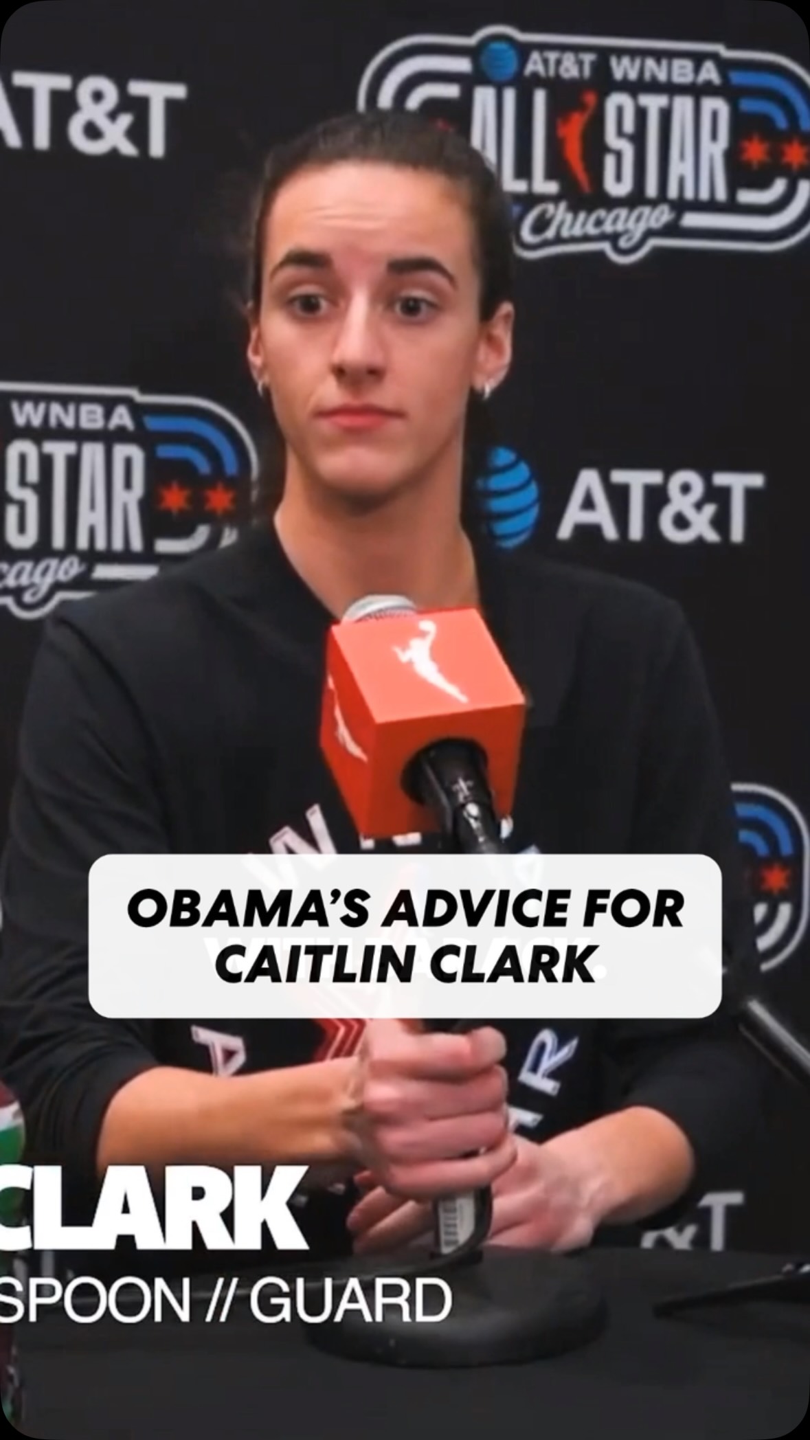 Caitlin Clark shares President Barack Obama’s advice on handling fame at age 24.