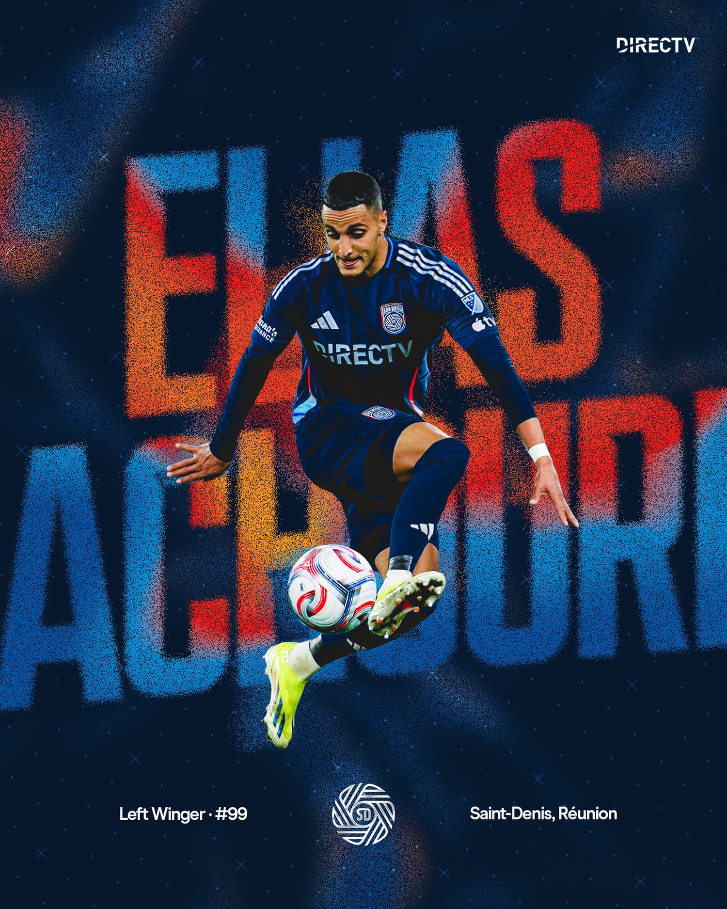 𝘾𝙡𝙪𝙗 𝙉𝙚𝙬𝙨.

San Diego FC Signs Tunisian Winger Elias Achouri to a Designated Player Contract.

🔗 link in bio