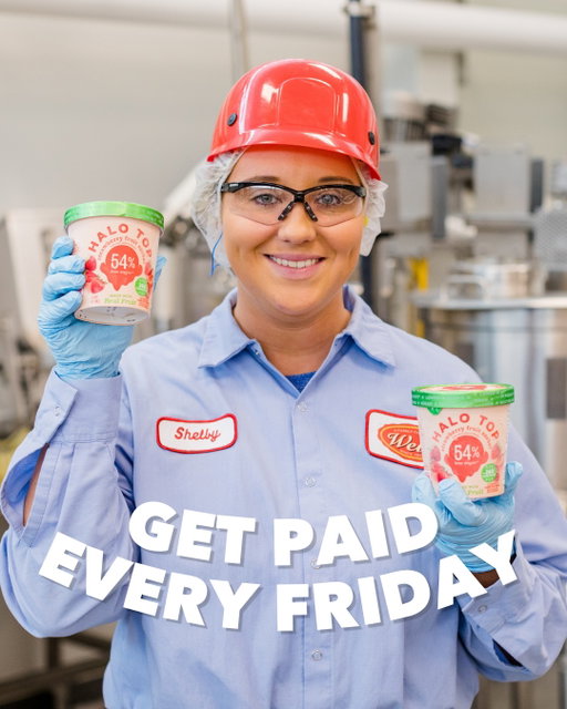 Summertime, ice cream and a new career at Wells, where you're paid every Friday!