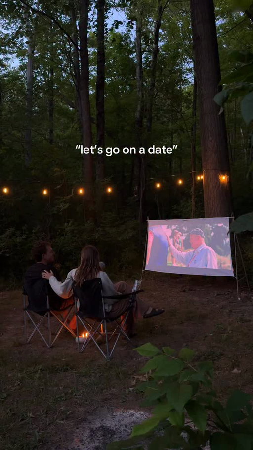 Let’s go on a date like this. 🤍🏕️

One quick stop at the convenience store, our favorite snack, a scenic campsite, and a movie under the night sky. This is the kind of date nights we choose every single time.

One thing we always grab before heading out is @chomps Beef Sticks. They’re our go to protein snack for road trips, camp nights, and all types of adventure. We love that they’re even easier to pick up at places like @7eleven while we’re on the road. We always make sure to grab a few sticks to keep on hand for our next adventure because they’re a good source of protein with 0g of sugar.

⛺️🍿Send this to someone you want a date night like this with!

#ChompsPartner #roadtrip #camping #datenight #travelcouple