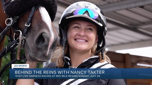 From following in her Hall of Fame father’s footsteps to making history of her own…

Two-time Hambletonian winner Nancy Takter has built one of harness racing’s most successful training programs. Ahead of The Red Mile’s 151st season opening this Sunday, she shares her journey, her family’s legacy, and what makes Lexington’s historic track so special.

Plus, she gave me a firsthand look at life behind the reins! 

Full story on @lex18news