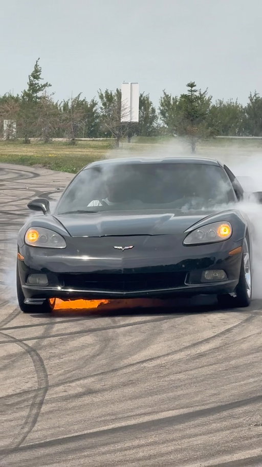Blowed up the Corvette 93,618 miles. Happy Friday!!!