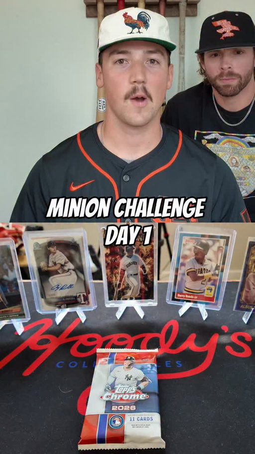 Day 1: Can we pull a Minion??? 
#baseballcards #topps #mlb #baseball #minions