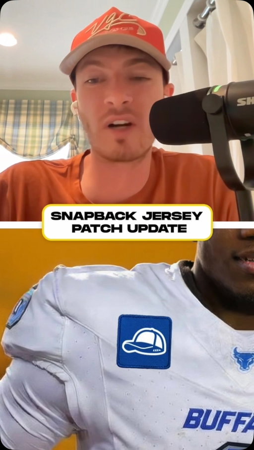 Snapback Sports Jersey Patch Update 🚨