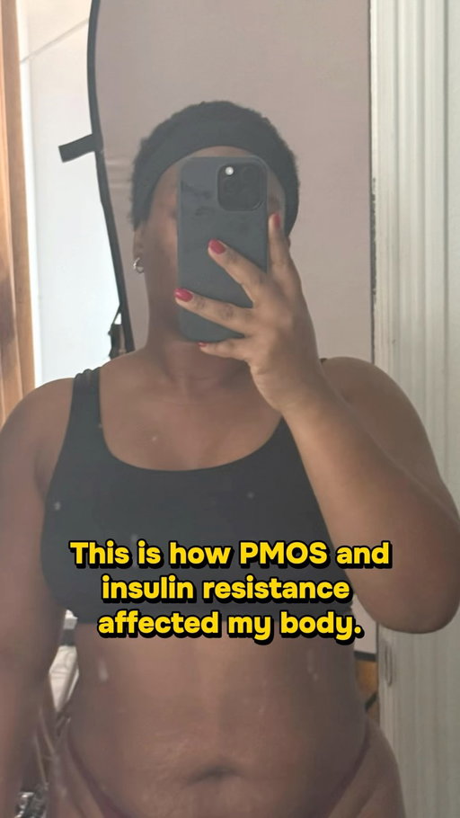 Beginning of March I was diagnosed with what now is called PMOS… and all was told I’m pre diabetic.  Me?!! I was so confused. My period stopped coming and I was feeling so inflamed that I was like what’s happening. I just assumed I was pregnant because  the spotting didn’t stop. I went to my obgyn and there it was pcos and a cyst. You see I’ve been against anything that felt like a cheat code but I needed help. I trusted my doctor and wow. My period hasn’t missed a beat. How I eat and take care of my body is so intentional. Having hormonal imbalance was out of my control and it’s okay that I needed help.