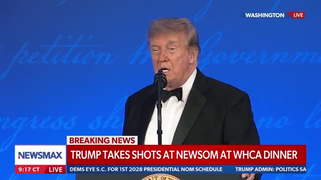 President Trump: "Newsom was in big trouble when he openly admitted that Kamala was smarter than he was... If Kamala is smarter than someone, you don't want that person to be President of the United States of America."