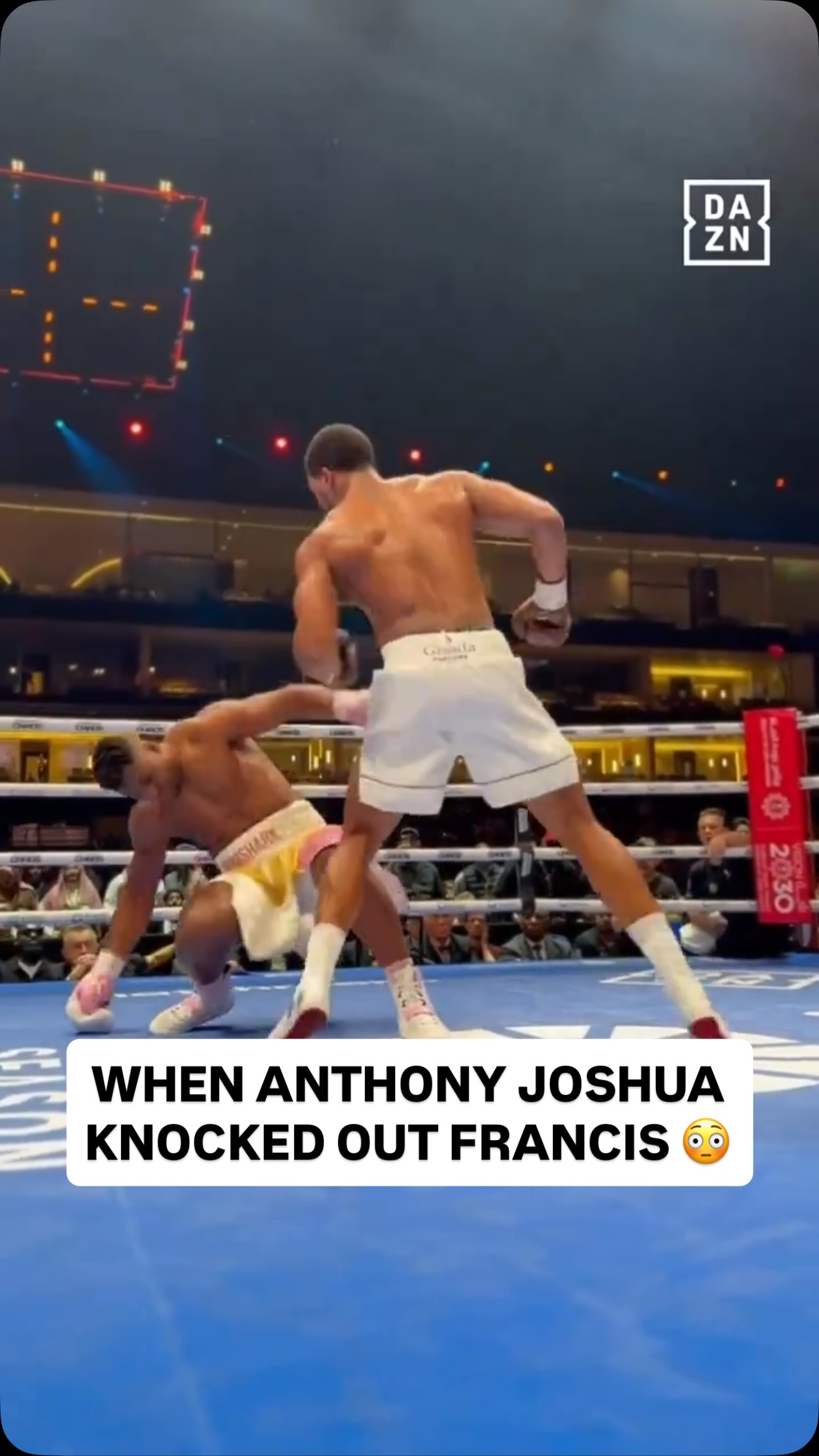 ANTHONY JOSHUA. TOUGH 😤

AJ’s return live on @daznboxing 🥊 #JoshuaPrenga

#anthonyjoshua #boxing #knockout #dazn